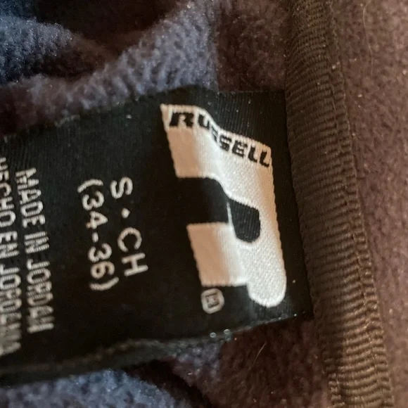 Size 34-36 Small Mans Russle Coat Zip up 2 pockets - Picture 3 of 3